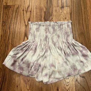 Lavender tie-dye erica koch skirt